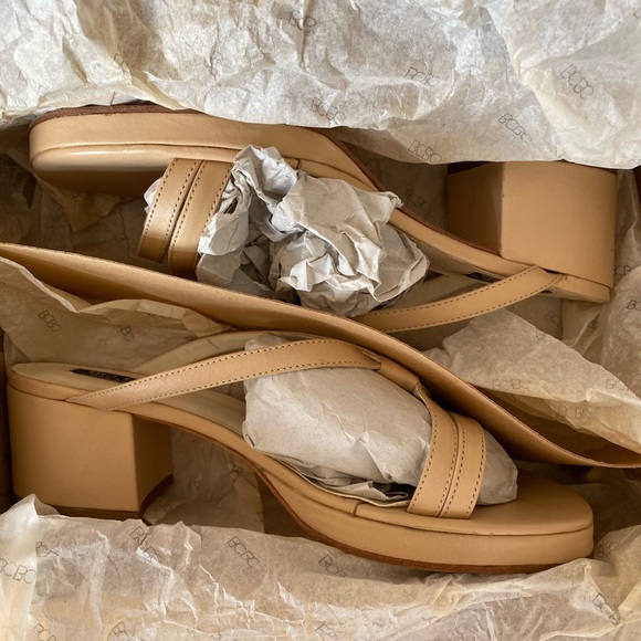 BCBG Block Heeled Sandals - Picture 9 of 9